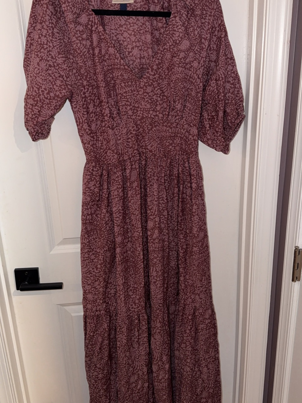 Universal Thread Mauve Floral Maxi Dress